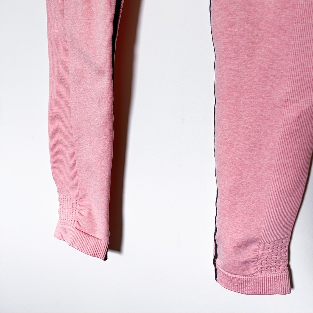 gymshark | light pink and grey ombré seamless leggings medium - Picture 6 of 7